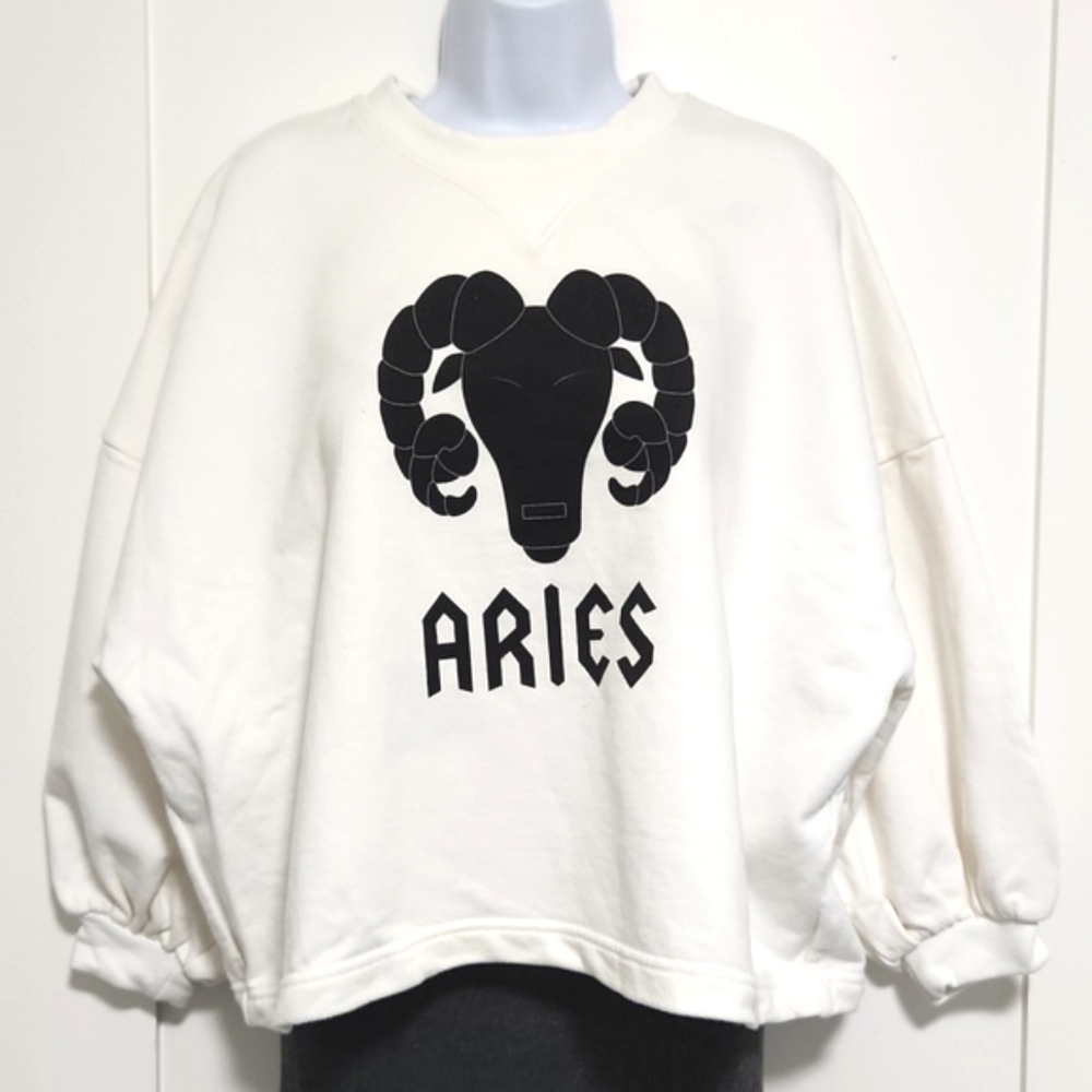 Rebecca Minkoff Aries Zodiac Sweatshirt